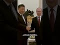 Xi Jinping arrives in Moscow to meet Vladimir Putin