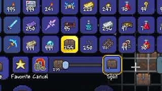 Terraria split glitch | sus