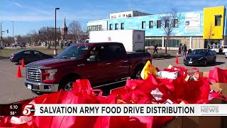 Salvation Army hands out hundreds of groceries amid growing food insecurity