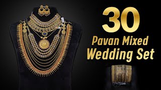 30 Pavan Mixed Wedding Set | Wedding Jewellery | Leo's Gold \u0026 Diamonds #wholesalejewellery