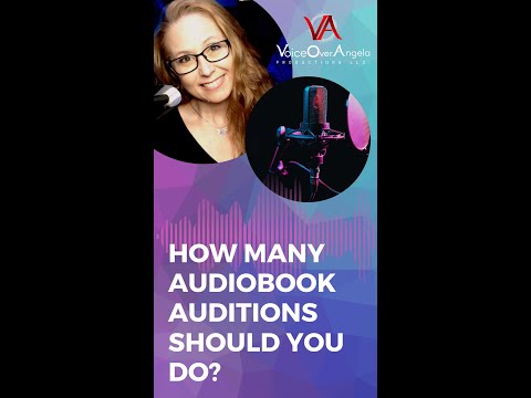 how many #audiobook auditions should you do?