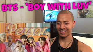 BTS (방탄소년단) - 'Boy With Luv' (feat. Halsey) Official MV REACTION