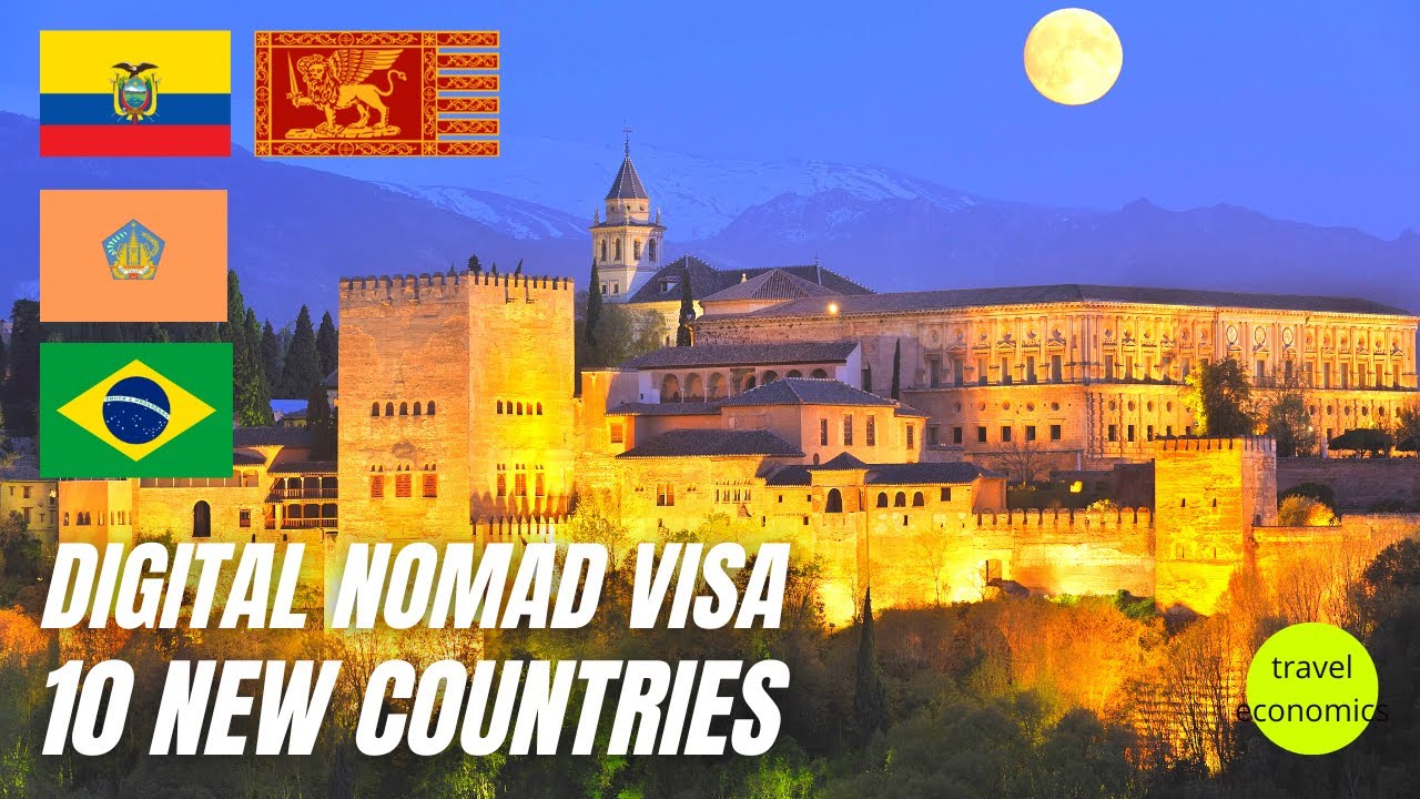 10 More Countries Announcing Digital Nomad Visas - YouTube