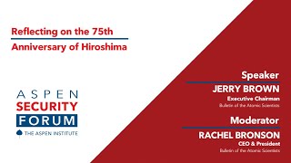 Reflecting on the 75th Anniversary of Hiroshima