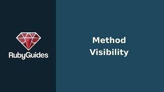 What's Method Visibility in Ruby?
