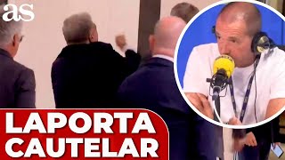 CARREÑO explota contra LAPORTA explicando lo que SIGNIFICA la CAUTELAR