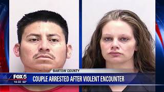 Bartow County couple arrested after violent encounter