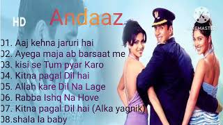 Andaaz movie All songs।। Akshay Kumar।। priyanka chopra & Lara Dutta #oldsongs #superhitsong #