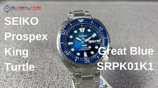 SEIKO Prospex King Turtle PADI SRPK01K1 Great Blue