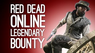 Red Dead Online Legendary Bounty Hunt: SERGIO VINCENZA! Let's Play Co-op Red Dead Online