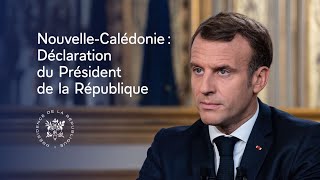 Nouvelle-Calédonie - Déclaration suite au second vote sur l’accession à l’indépendance