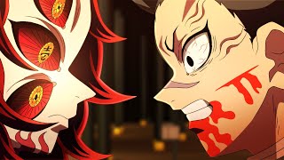 Genya Vs Kokushibo Full Animated 4K | Demon Slayer