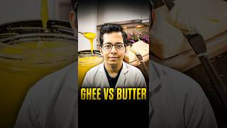 Ghee VS Butter | Which is Healthy ? | Dt.Bhawesh | #diettubeindia #dietitian #ayurveda #shorts