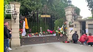 Mourners Leave Flowers Outside Tina Turner’s Switzerland Home