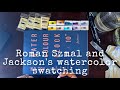 Roman Szmal and Jackson’s watercolor unboxing and swatching