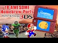 18 AWESOME Homebrew Ports for the Nintendo 3DS!