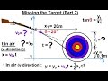 Physics 3.1: Projectile Motion on an Incline (7 of 7) Missing the Target (Part 2)