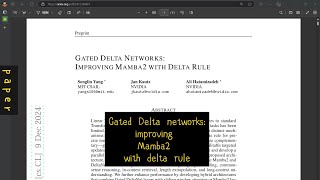 Gated Delta Networks: Improving Mamba2 with Delta Rule