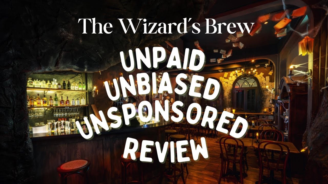 An Honest Review Of The Wizard S Brew Harry Potter Themed Café Youtube