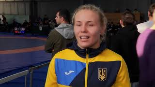 Алла Белінська - чемпіонка Кубку України 2019 з вільної боротьби