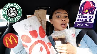 letting the person in FRONT of me DECIDE what i eat for 24 hours ft. im broke now