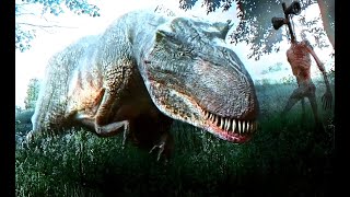 Siren Head- Horror Short Film Siren head in Jurassic Park (SIRENHEAD vs. T-REX)