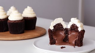 초콜릿 컵케이크 / How to make Chocolate cupcakes