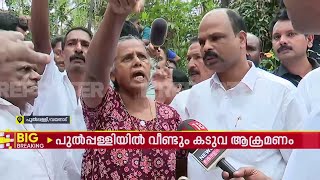 'വൈകുന്നേരം ആയാൽ പൊടിയും തട്ടി നിങ്ങൾ പോകും, ഞങ്ങൾ എന്ത് ചെയ്യും' | Wayanad Pulpally