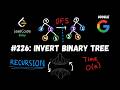 Invert Binary Tree - Depth First Search (DFS) - Google Interview - LeetCode 226