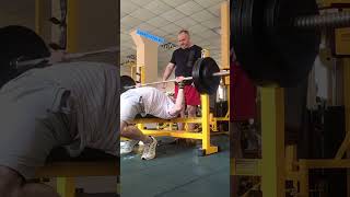 120KG(270LBS) bench press PR. At 80 kg bw.