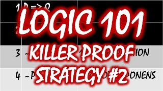 Logic 101 (#38): Working Backward (Killer Proof Strategy #2)