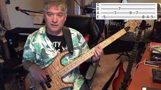 BASS LESSON - Tennessee Whiskey