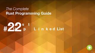 Rust Linked List Tutorial | Step-by-Step Singly Linked List Implementation in Rust | Data Structures