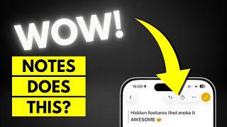 Hidden Apple Notes features that make it AWESOME