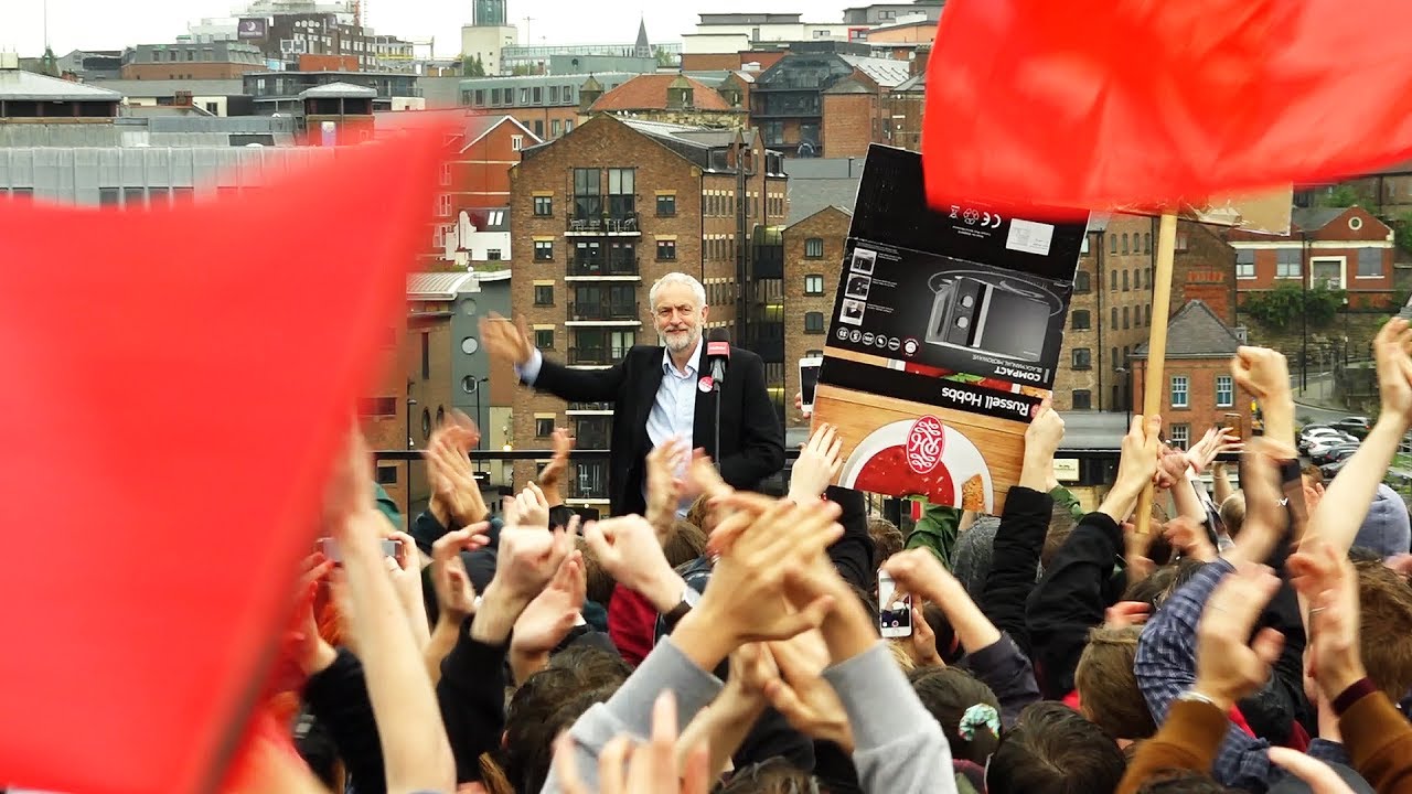 Labour Rally In Gateshead With Jeremy Corbyn - YouTube