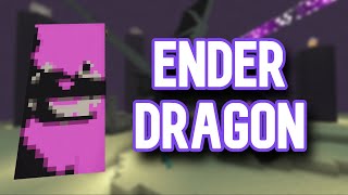 How to make an ENDER DRAGON banner in Minecraft!
