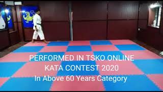 Indian Karate Legend | Sensei PK Gopalakrishnan | TSKO kata contest | Performance