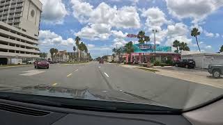 Scenic drive around beautiful Ormond Beach and Daytona Beach, Florida