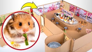 So baust du eine Sushi-Bar mit Drehtisch für deinen Hamster 🍣🐹