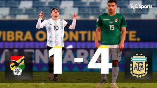 Bolivia 1-4 Argentina I Copa América 2021