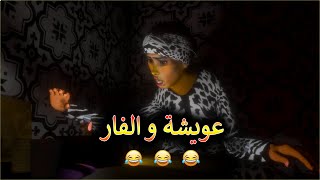 قدوروعويشة  - عويشة دخل عليها فار لدار مشات فيها مسكينة 🤣🤣🤣🔥🔥🔥