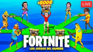 ¡TORNEO *LOS JUEGOS DEL HAMBRE* en FORTNITE! (500€) @Giova