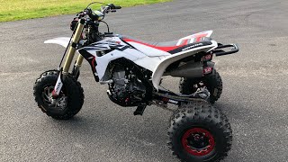 2018 450R Trike Conversion over view and test ride three wheeler BVC Trikes
