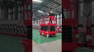 CATHAYLIFT Mini self propelled scissor lift 6~14m  Shandong Cathay Machinery Co , Ltd #SCISSORLIFT