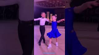 5 years old SuperstarS - Maksim and Lucy dancing Samba