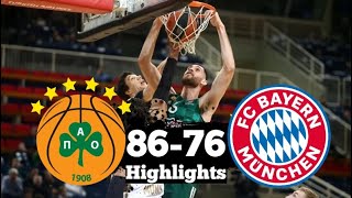 Παναθηναϊκός - Μπάγερν 86-76 | Στιγμιότυπα 31η Αγωνιστική Ευρωλίγκα (28/3/2023)