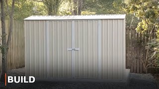 BUILD - Absco Space Saver Shed Range Installation