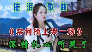 伤感情歌《奈何桥上哭一场》旋律忧伤深情感人，凄美好听