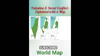 Palestine Israel Conflict: Explained with Map, Palestine Historical Map, Israel Occupied Palestine