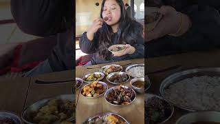 In Love with Newari cuisine 😘 #reelsshorts #food #foodie